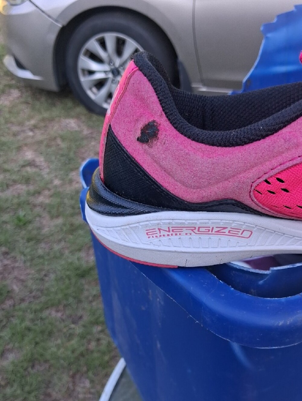 Fila Women Hot Pink Athletic Sneakers - Picture 5 of 6